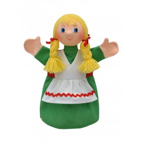 Moravská - Кукла за театър Момиче Гретел, 27 см. 22833B