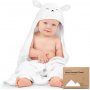 Бебешка Хавлия с качулка От Органичен Бамбук Агънце KeaBabies