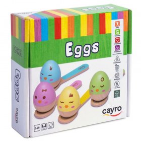 Cayro - Яйца - детска забавна състезателна игра C888
