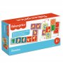 Fisher Price - Дървено домино с две лица, Животни F2001