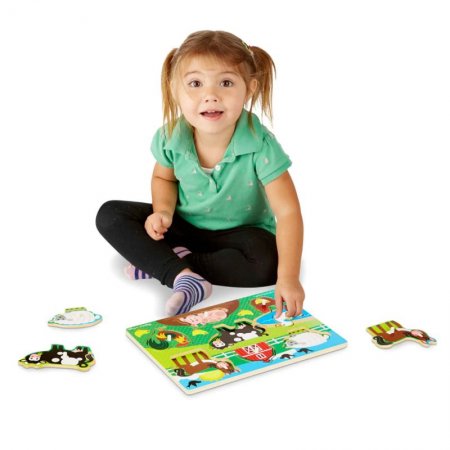 Пъзел ферма - 8 части - Melissa - Doug
