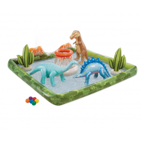 Надуваем център за игра Jurassic Adventure Intex 56132 - 201 x 201 x 36см