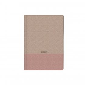 Lastva - Бележник A5, 96 л. "Tokyo" бежово+розово