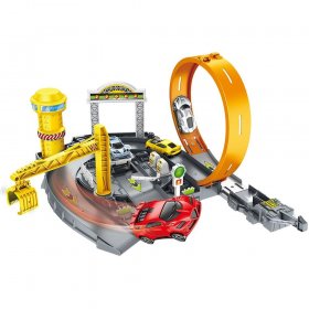 Писта с 4 колички Raya Toys