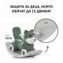 Детска люлка и играчка за бутане 3в1 Hauck Fox Green