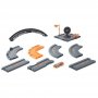 Писта Mattel Hot Wheels City Track Playset с 10 части