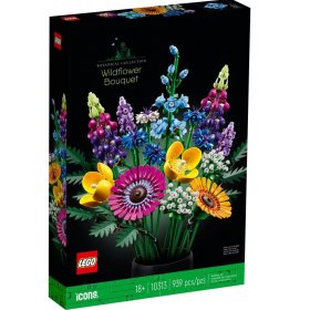 Конструктор LEGO Icons Botanical Букет диви цветя, 10313