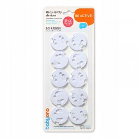 Комплект предпазители за контакти BabyOno, 10 бр.