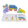 Дървени блокчета Raya Toys 15 части