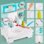 Дървена детска мивка Raya Toys с аксесоари