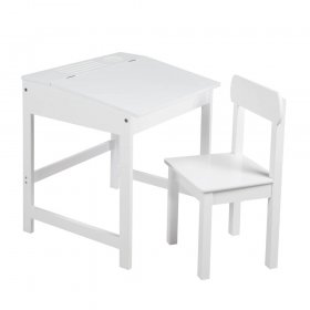 Детска маса със стол Roba White