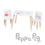 Комплект 2 стола и маса Roba Peppa Pig