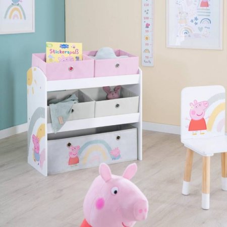 Органайзер за играчки Roba Peppa Pig