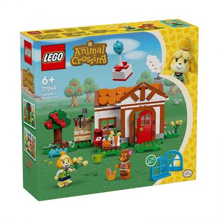 Конструктор LEGO Animal Crossing Посещение в къщата на Изабел, 77049