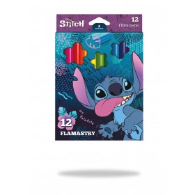 Флумастери 12 цв. Stitch