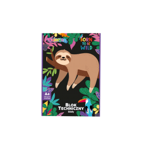 Блок за рисуване A4 20 л. 170 г Wildkid Colorino