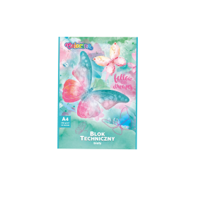Блок за рисуване A4 20 л. 170 г Dreams Colorino