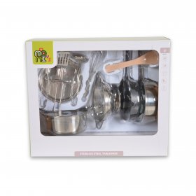 Moni toys - Детски метални прибори за игра 12части Lux E5