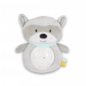 Moni toys - Нощна лампа и прожектор Snuggly Raccoon