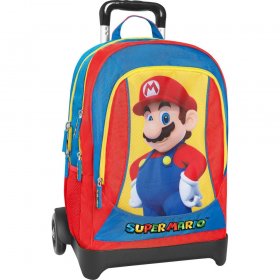 Ученическа раница на колела Super Mario