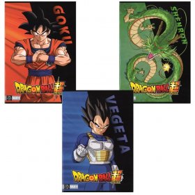 Тедрадка А4 Dragon Ball, 40 листа, Асортимент, 3 вида