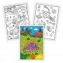 Galt - Книжка за оцветяване със скрити картинки, Животни