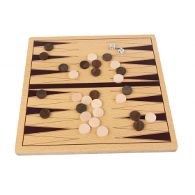 Дървена дъска за табла с пулове Wooden TL864001