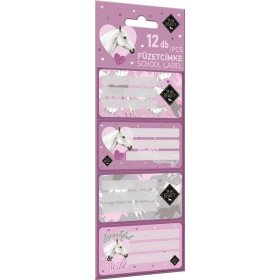 LIZZY CARD WILD BEAUTY PURPLE етикети