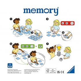 Игра Мемори карти 64 броя Ravensburger - Пес Патрул
