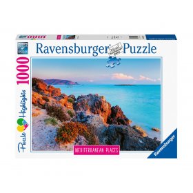 Пъзел Ravensburger 1000 ел. - Средиземноморие: Гърция