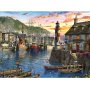 Пъзел Ravensburger 500 ел. - Изгрев на пристанището