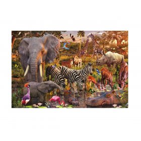 Пъзел Ravensburger 3000 ел. - Животни в Африка