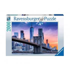 Пъзел Ravensburger 2000 ел. - Хоризонт в Ню Йорк