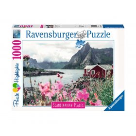 Пъзел Ravensburger 1000 ел. - Лофонтен, Норвегия