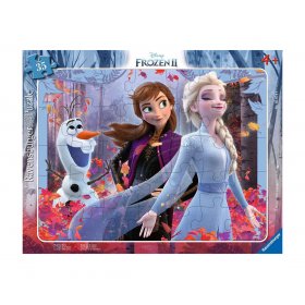 Пъзел Ravensburger 35 ел. - Замръзналото кралство 2: Магическа природа