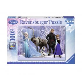 Пъзел Ravensburger 100 ел. XXL - Замръзналото кралство на Снежната кралица
