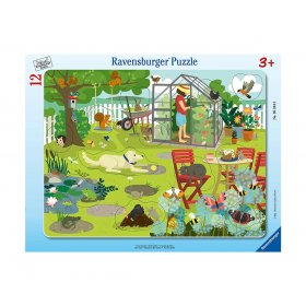 Пъзел Ravensburger 12 ел. - Нашата градина