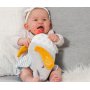 babyFEHN - Светеща мека играчка слонче Good Night