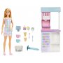Кукла Barbie - Комплект магазин за сладолед