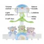 Музикална въртележка за легло Fisher Price, мечета-пеперуди
