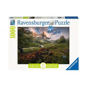 Пъзел Ravensburger 1000 ел. - Долината Кларе, Френски Алпи