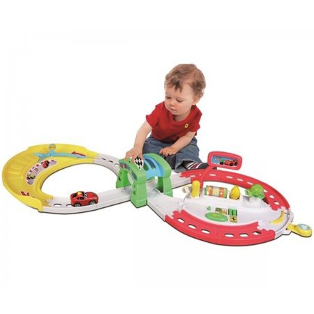 Bburago Junior - Комплект с писта за игра, със звук и светлина