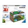 3D Пъзел Ravensburger 216 ел. - Кутия за съхранение: Майнкрафт