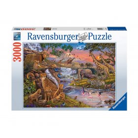 Пъзел Ravensburger 3000 ел. - Животинско царство