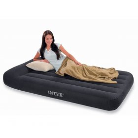 Надуваем матрак INTEX Classic Pillow Rest, 99 х 191 х 25 см.