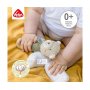 babyFEHN - Дрънкалка Мече FehnNATUR, 16 см