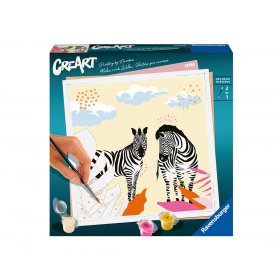 Рисувателна галерия CreArt Ravensburger - Зебри