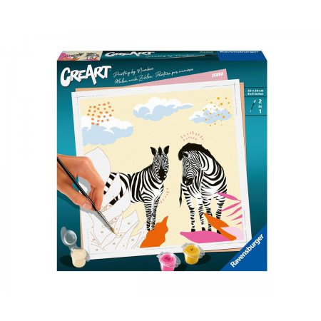 Рисувателна галерия CreArt Ravensburger - Зебри
