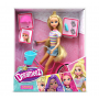 Кукла с колело и каска Dreameez 81023