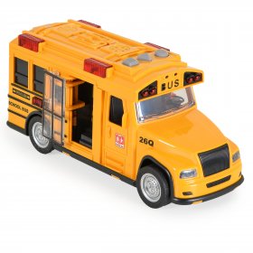 Jin jia toys - Училищен автобус със звук и светлина 666-26Q